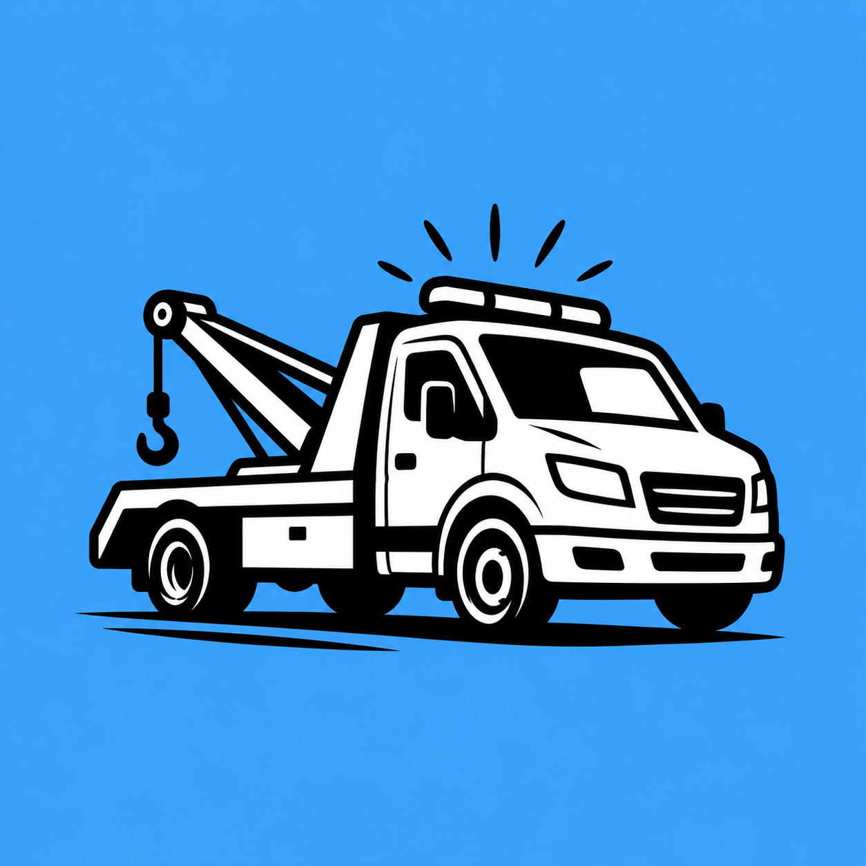 Abschlepper Symbol